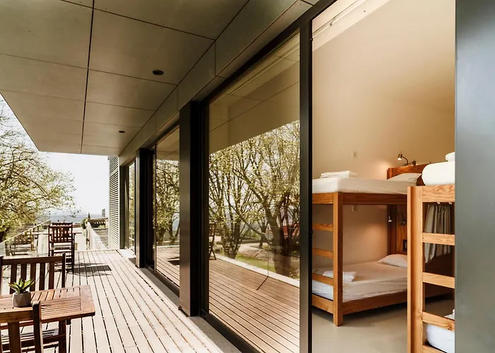 Hotel cerca del colegio: Albergue de Santa Luzia - Peregrinos de Santiago